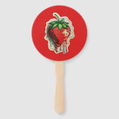 Éventail Fraise (Dos)