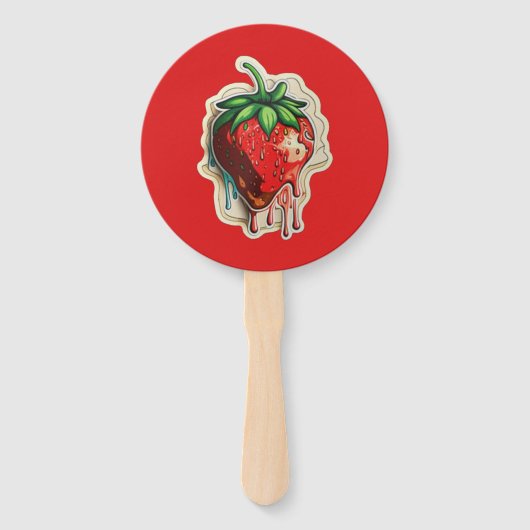 Éventail Fraise (Dos)