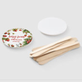 Éventail fraise 1er anniversaire Berry 1er (Non-assemblé)