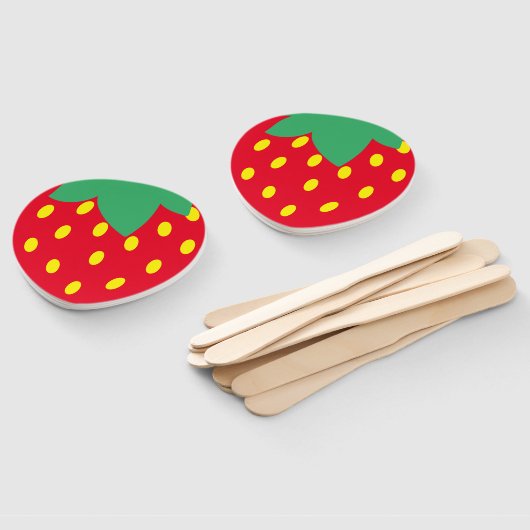 Éventail Fraises (Non-assemblé)