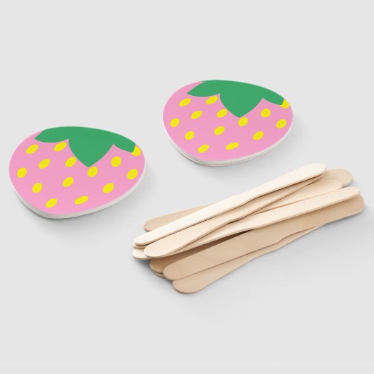 Éventail Fraises (Non-assemblé)