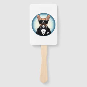Éventail French Bulldog Funny Cute Art