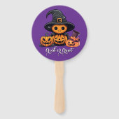 Éventail : Friandise d'HALLOWEEN #01 (Dos)