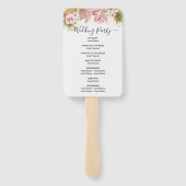 Éventail Frontière florale de Boho (Dos)