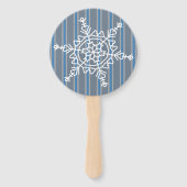 Éventail Fun and Fancy Snowflake (Devant)