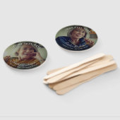 Éventail Funérailles/Mémorial moderne et script manuscrit (Non-assemblé)