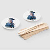 Éventail Funny Custom Graduation Handheld Ventilateur photo (Non-assemblé)