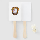 Éventail Funny Easter Egg Baseball Egg Hunting Easter Day M (Devant et derrière)