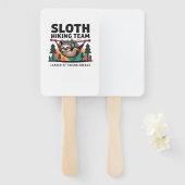 Éventail Funny Sloth Hiking - This funny sloth hiking gift (Devant et derrière)