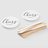 Éventail Futur Mme Fête des mariées moderne (Non-assemblé)