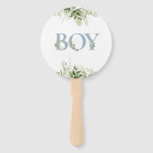 Éventail Garçon Ou Fille Verdure Genre Révéler Jeu De Vote (Dos)