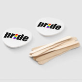 Éventail Gay pride (Non-assemblé)