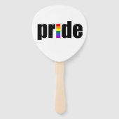Éventail Gay pride (Dos)