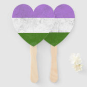 Éventail Genderqueer (Devant et derrière)