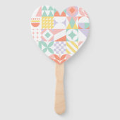 Éventail géométrique n° 32 (Dos)