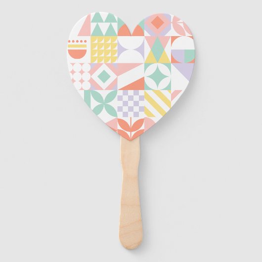 Éventail géométrique n° 32 (Devant)