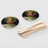 Éventail Giuseppe Arcimboldo - Vertumnus (Non-assemblé)