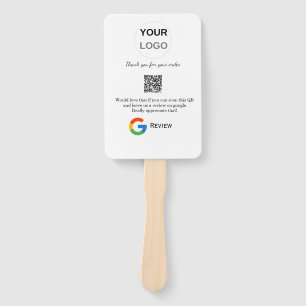 Éventail Google examen logo de l'entreprise Analyser QR exa