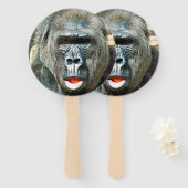 ÉVENTAIL GORILLA FRAÎCHE (Devant et derrière)