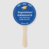 Éventail Graduation Honk Wave Gold Grad Casquette Photo per (Devant)