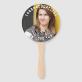 Éventail Graduation personnalisée 2020 (Dos)