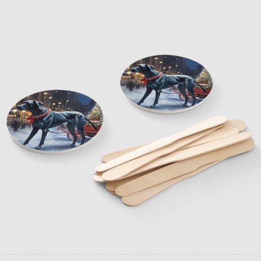 Éventail Grande saison de Noël Dane (Non-assemblé)