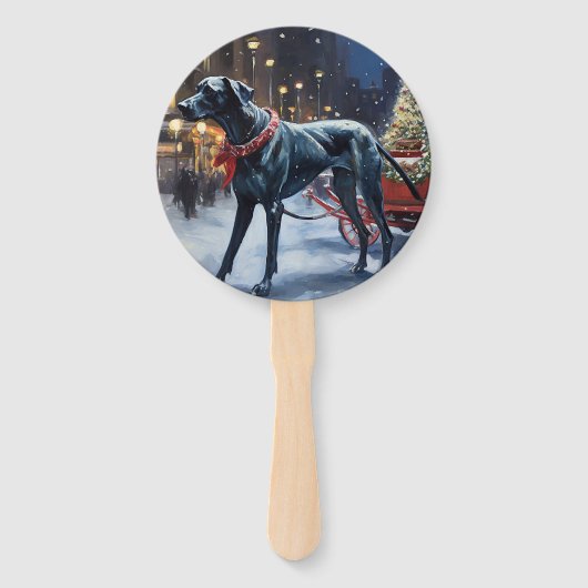 Éventail Grande saison de Noël Dane (Devant)