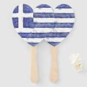 Éventail Grèce (Devant et derrière)