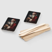 Éventail Greyhound avec Noël Festif du Père Noël (Non-assemblé)