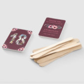 Éventail Gros 18ème anniversaire Photo Collage Fleur Fille  (Non-assemblé)