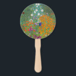 Éventail Gustav Klimt - Jardin Fleur Ensemble de Cornhole<br><div class="desc">Jardin aux fleurs - Gustav Klimt en 1905-1907</div>