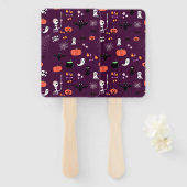 Éventail Halloween (Devant et derrière)