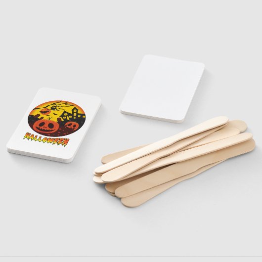 ÉVENTAIL HALLOWEEN (Non-assemblé)