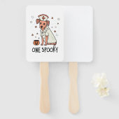 Éventail Halloween Healer Pup One Spoy Nurse Dog (Devant et derrière)