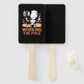 Éventail Halloween Nurse Skeleton Funny Joke Essential T-Sh (Devant et derrière)