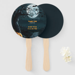 Éventail Halloween Un Baby shower Citrouille Un Peu Parlé