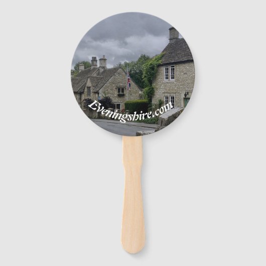 Éventail Hand Fan Soir Shire (Dos)