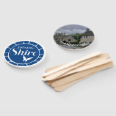 Éventail Hand Fan Soir Shire (Non-assemblé)