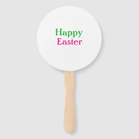 Happy easter boho vert rose enfants ajouter nom ti