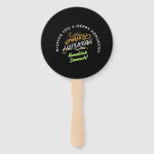 Éventail Happy Hanukkah Sameach! (Dos)