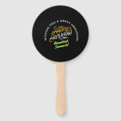 Éventail Happy Hanukkah Sameach! (Devant)