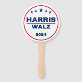 Éventail Harris Walz 2024 Kamala Harris Tim Walz Election (Dos)