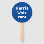 Éventail Harris / Walz Campagne présidentielle 2024 (Dos)