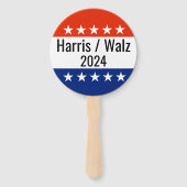 Éventail Harris Walz Élection 2024 (Devant)