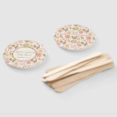 Éventail Hatching Bientôt Baby shower de fille de poulet (Non-assemblé)