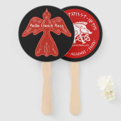 Éventail Heathens Against Hate  - Heide Geeich Hass  (Devant et derrière)