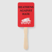 Éventail Heathens contre la haine Ensemble de fans (Dos)