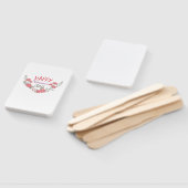 Éventail Heureuse Sainte-Valentin cadeau Couple (Non-assemblé)