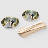 Éventail Heureux Jamais Après L'Épouse Et La Pièce, (Non-assemblé)