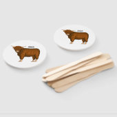 Éventail Highland cow (Non-assemblé)